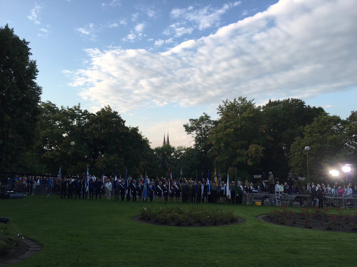 25th anniversary of restoration of Estonia's independence. Elagu Eesti!  