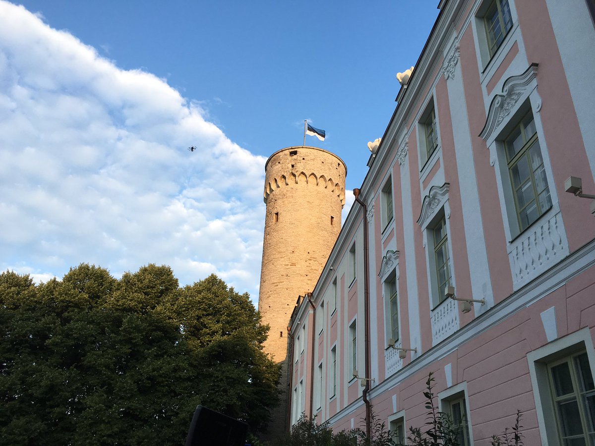 25th anniversary of restoration of Estonia's independence. Elagu Eesti!  