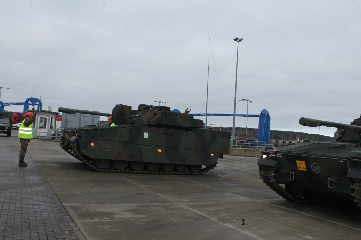 Dutch forces have joined NATO's battalion in Lithuania today 