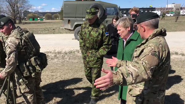 DSG @Gottemoeller is currently visiting the eFP Battlegroup in Estonia
