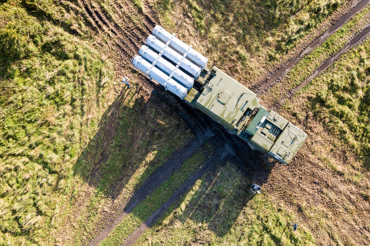 Russian defense Ministry:the View from top of the coastal missile complex Bal of the Baltic fleet