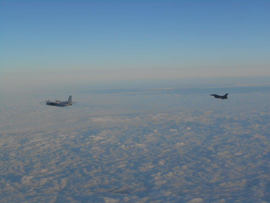 Today @BeAirForce F16 conducted 14th Air Policing intercept since beginning of @NATO EAPM  deployment to safeguard Baltic skies   