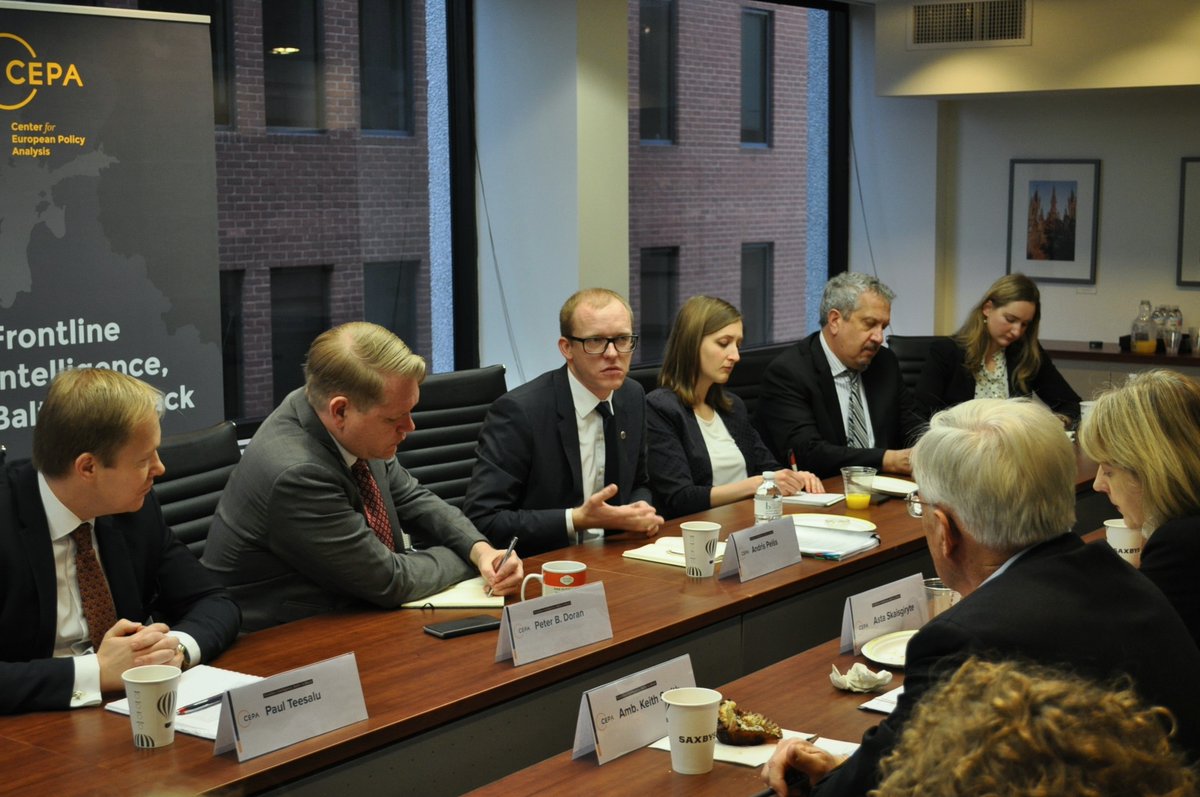 .@Latvian_MFA Political Director @andrispelss: NATO deterrence and defence need to be further adapted to fit today`s security realities. Transatlantic bond is vital   