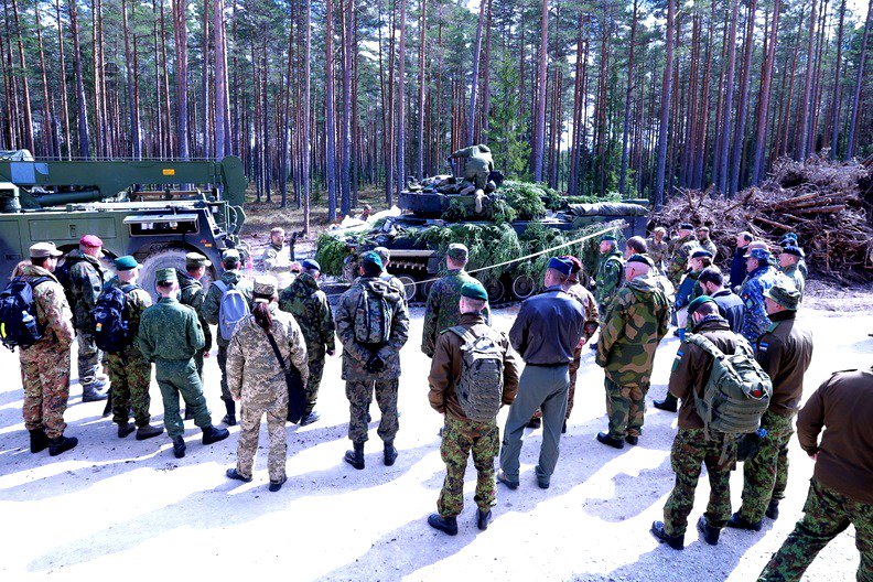 U.S Marines are participating for the first time in Exercise SIIL, a full alert drill for Estonian troops. With 15,000 personnel taking part, Estonia invited foreign observers to follow the exercise, highlighting NATO's commitment to transparency