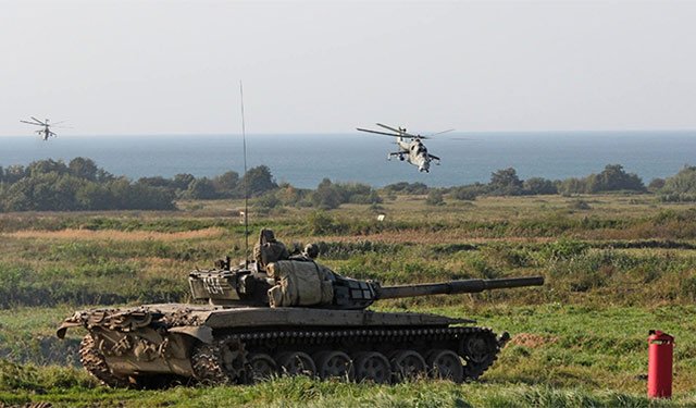 Russia holds counter militant drill in Kaliningrad region on the Baltic Sea