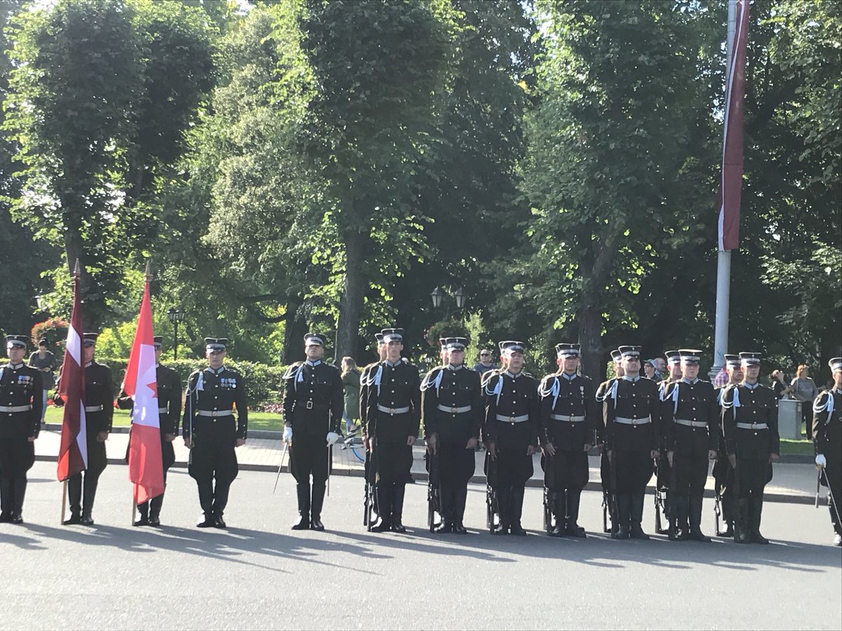 Prior to NATO summit Canada announces its troops will remain in Latvia until 2023 as part of NATO's Enhanced Forward Presence battalion   