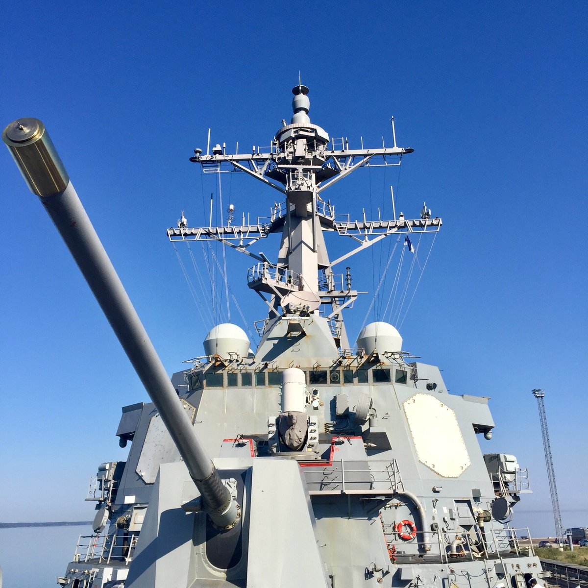 USS Winston S Churchill in Estonia 