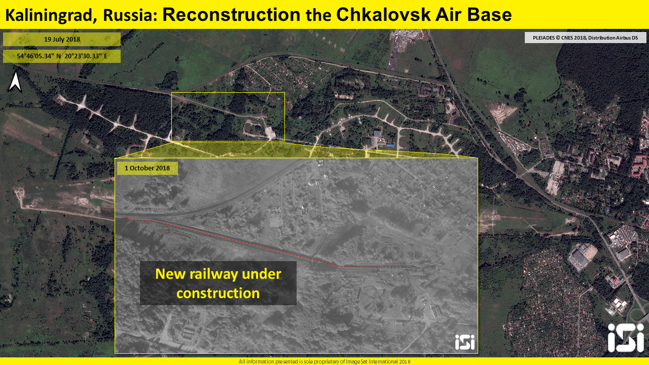 ImageSat new intelligence report reveals: Russia expands its military abilities in Kaliningrad. With @cnni @CNN SitRoom with @WolfBlitzer   