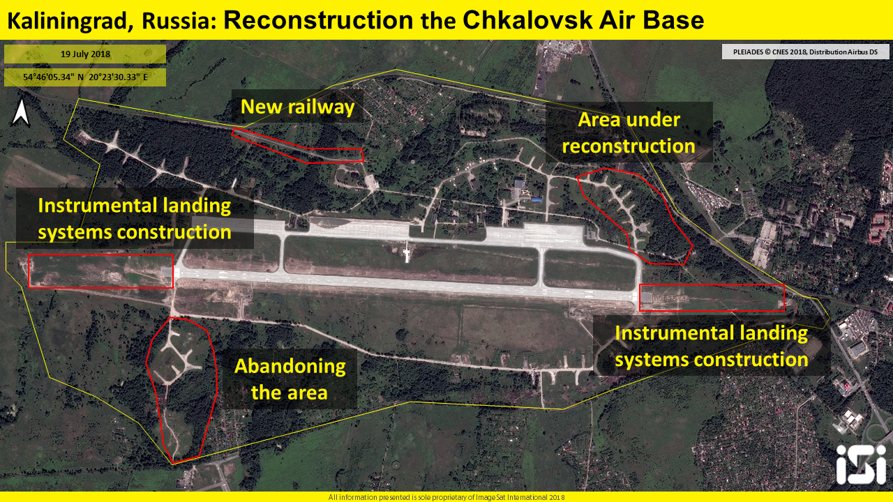 ImageSat new intelligence report reveals: Russia expands its military abilities in Kaliningrad. With @cnni @CNN SitRoom with @WolfBlitzer   