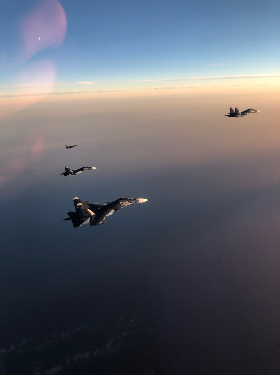 Currently F16 @BelgiumDefence are safeguarding the airspace over the Baltic region. Last week Belgium pilots have escorted several non-NATO military aircraft