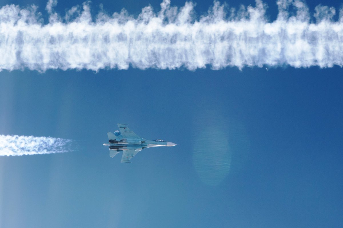 A Finnish Air Force F/A-18 on QRA was scrambled to intercept two Russian Air Force Suhoi SU-27 fighters in international airspace above the Gulf of Finland on Thursday 24th January at around 11:30 am. The airspace of Finland was not violated.    