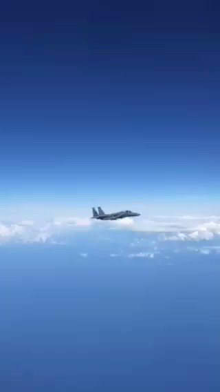 A Russian Air Force pilot has released this video showing how a RuAF Su-27P (from 72nd Guards AvB) dangerously banked in front of a USAF's F-15C of 493rd Fighter Squadron while it was patrolling over Baltic Sea as a part of NATO Baltic Air-policing mission.   