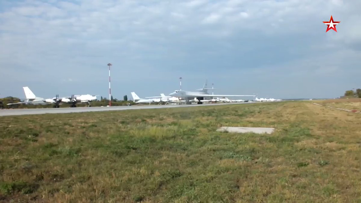 Video of today's 7-hour flight by 2 Tu-160 strategic bombers over the Baltic Sea, which included a Russian fighter escort, as well as Belgian, Danish, Polish, Finnish, and Swedish fighter escorts for part of the flight. 