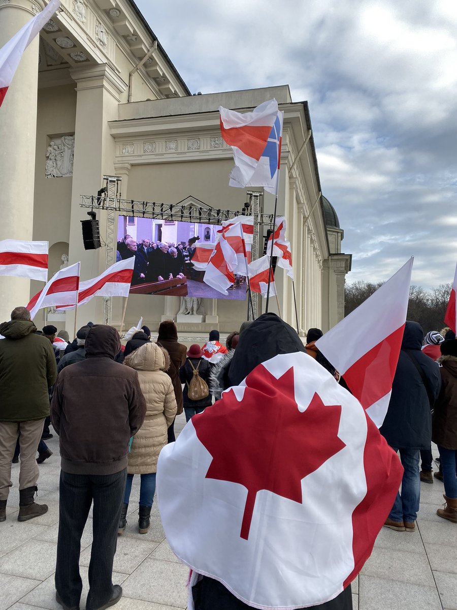 Belarusians, Lithuanians, Poles, Ukrainians gathered in Vilnius at the funeral ceremony for the heroes of the 1863-1864 anti-Russian uprising