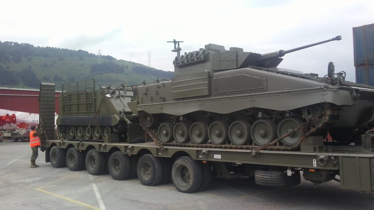Spanish Army deploys Pizarro VCI/C armoured fighting vehicle to Latvia