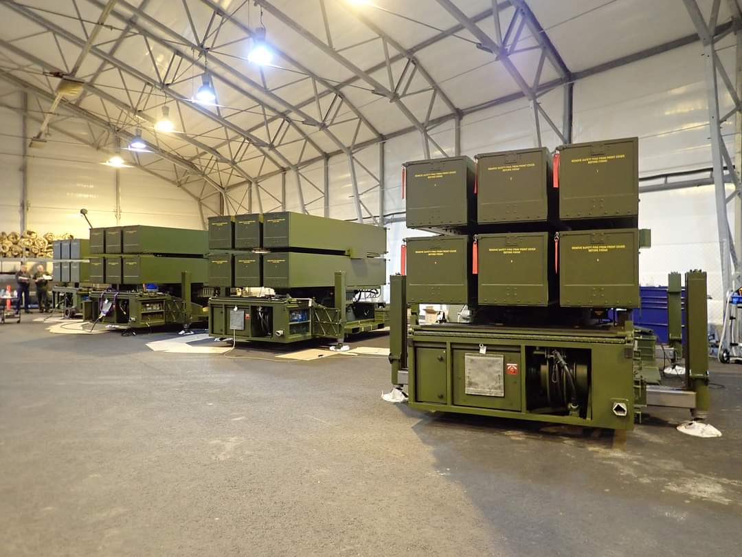 NASAMS (version 3) medium-range air defence system, manufactured by Norwegian flag-noflag-no @kongsbergasa, has been officially handed over to the Lithuanian LithuaniaLithuania Armed Forces on October 30, 2020