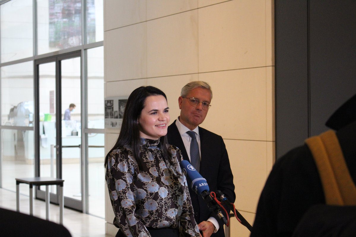 Sviatlana Tsikhanouskaya virtually addressed the CDU Party Convention: I am sure of your commitment to support democratic Belarus.I ask you to keep in mind that thousands of Belarusians are fighting for the values that your party convention exemplifies