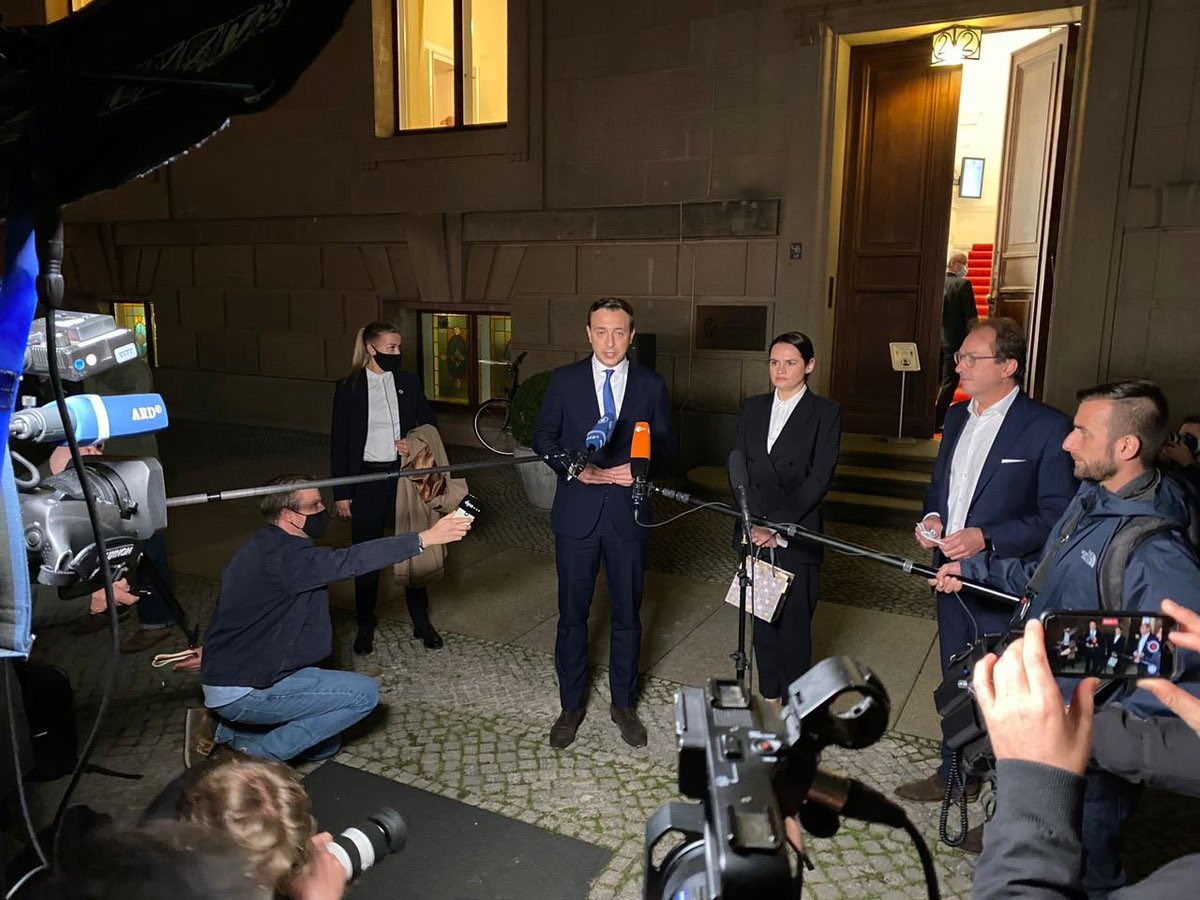 Sviatlana Tsikhanouskaya virtually addressed the CDU Party Convention: I am sure of your commitment to support democratic Belarus.I ask you to keep in mind that thousands of Belarusians are fighting for the values that your party convention exemplifies