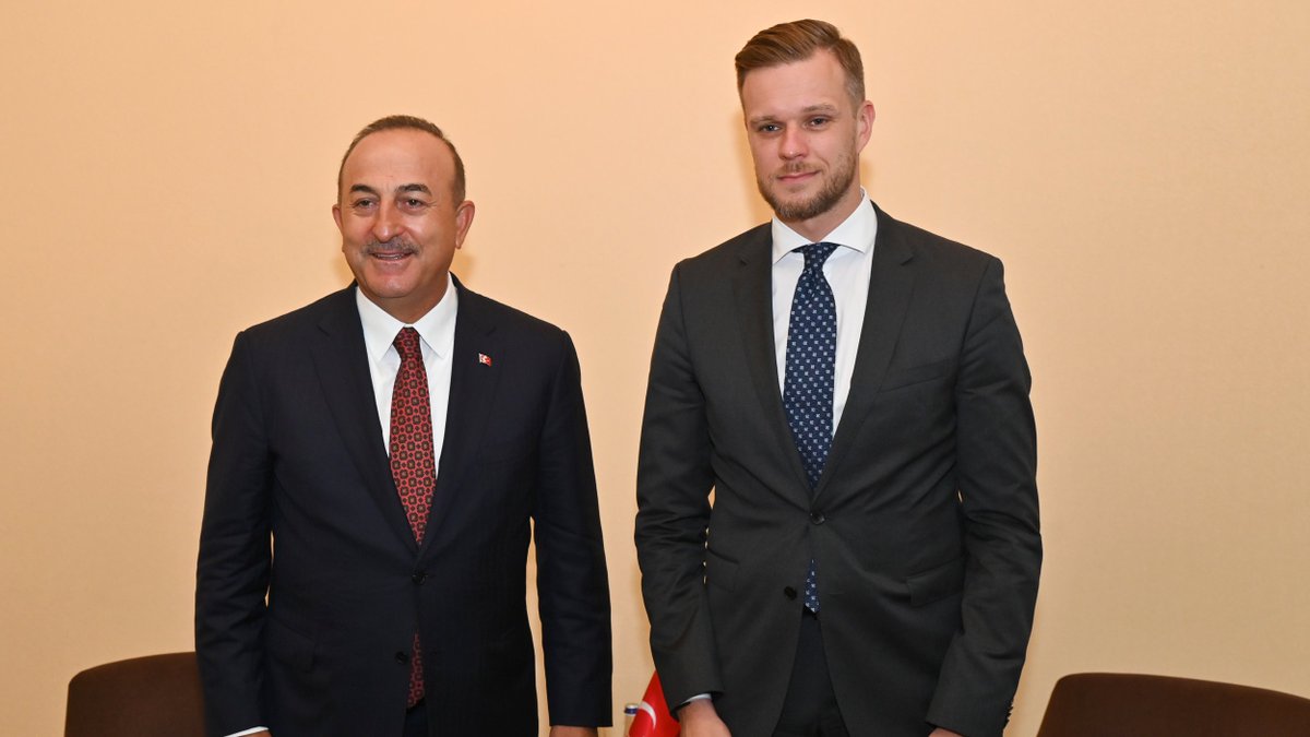 In Vilnius, bilateral meeting of Lithuania's  and Turkey's Foreign Ministers - @GLandsbergis and @MevlutCavusoglu