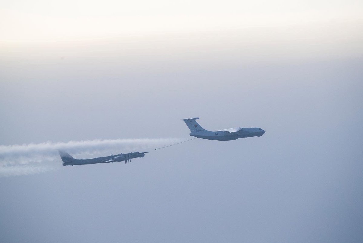 .@usairforce F-15Es intercepted Russian fighters operating near Allied air space over the Baltic Sea while @Luftforsvaret  @RoyalAirForce intercepted Russian aircraft flying from the Barents to the North Sea on Feb 3