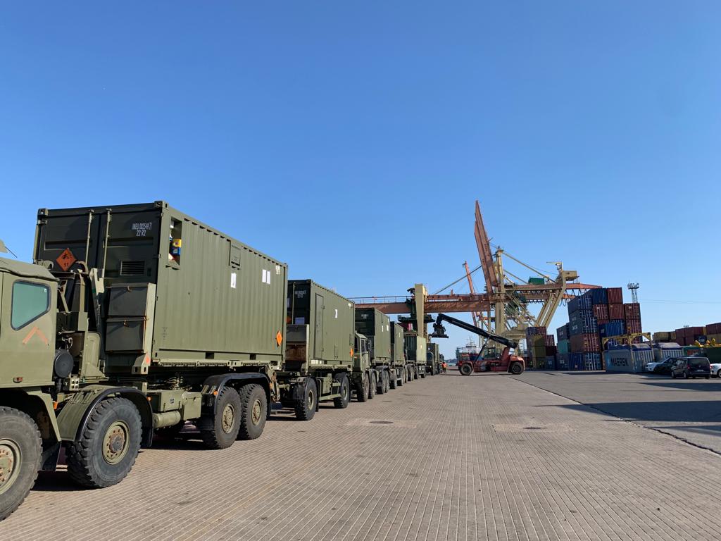 Today, on June 26, in response to the need to strengthen the defense capabilities of the Baltic region after the Russian invasion of Ukraine, the NASAMS ground-to-air anti-aircraft missile NASAMS battery was deployed at the NAF Air Force Base in Lielvārde