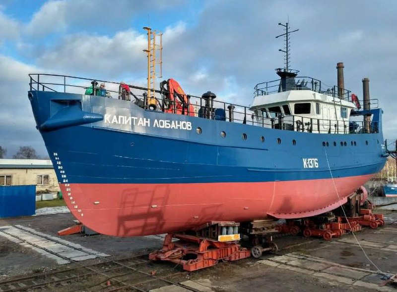 The trawler Captain Lobanov sank in the Baltic Sea. Previously, due to an explosion on board. 1 person killed, 4 wounded