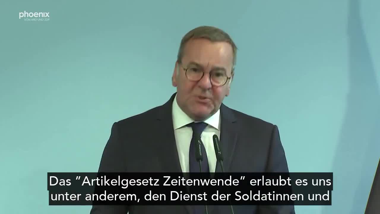 La  loi sur le point tournant  et l'accord complémentaire avec la Lituanie sont des  étapes extrêmement importantes  sur la voie de la brigade lituanienne, a déclaré le ministre de la Défense Boris Pistorius. Cela permet aux soldats de servir de manière plus flexible et améliore les conditions-cadres. @BMVg_Bundeswehr