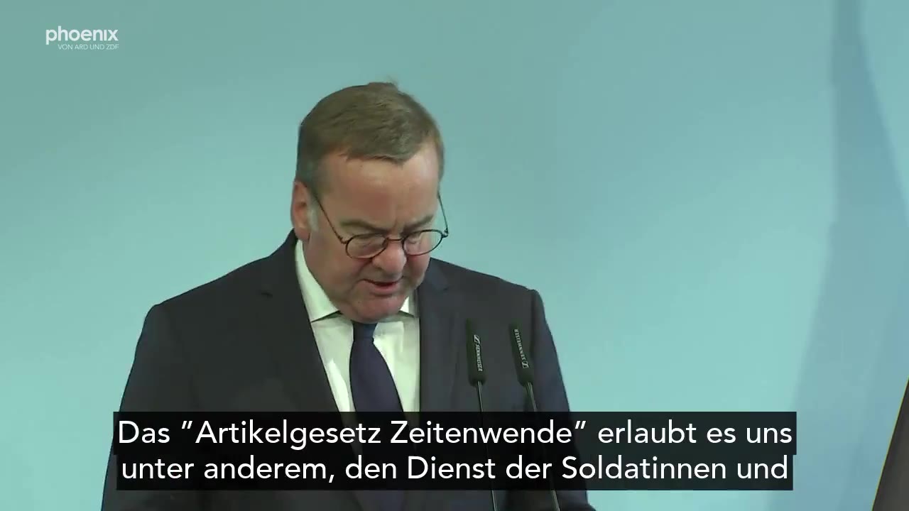 The Article Law on the Turning Point and the additional agreement with Lithuania are extremely important steps on the path of the Lithuania Brigade, said Defense Minister Boris Pistorius. It allows soldiers to serve more flexibly and improves the framework conditions. @BMVg_Bundeswehr